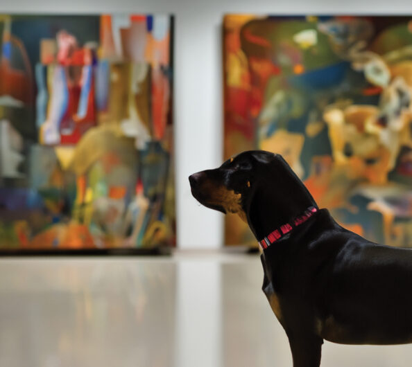 Modern-Art Το μοναδικό μουσείο στην Αθήνα που μπορείς να πας με τον σκύλο σου